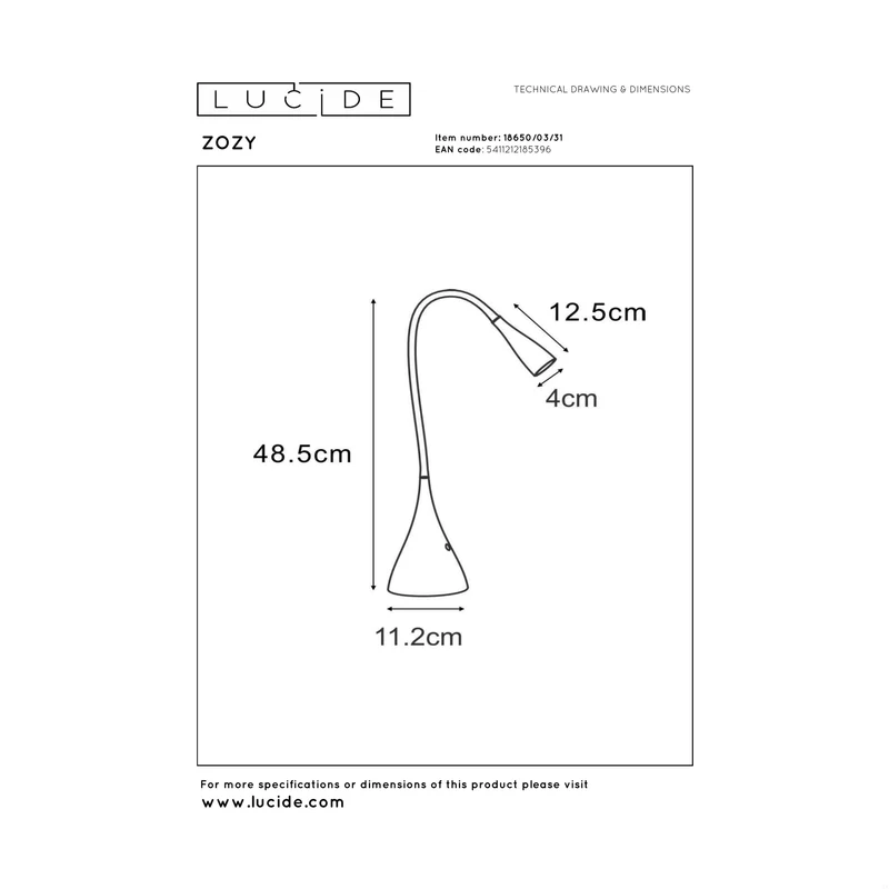 Lucide Zozy Lamp