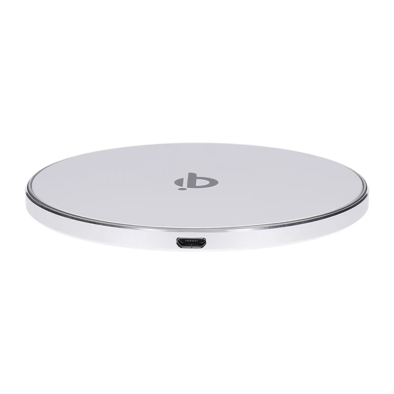 Induktive Qi Ladestation universal mit Micro-USB Anschluss 10 W weiß