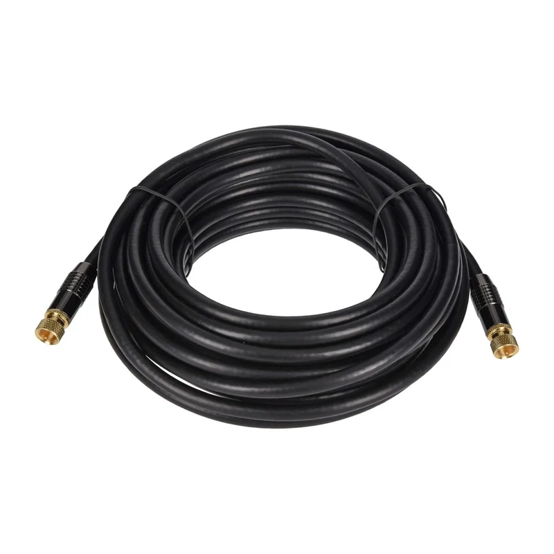 TP SAT-Kabel in schwarz, gerade 10m