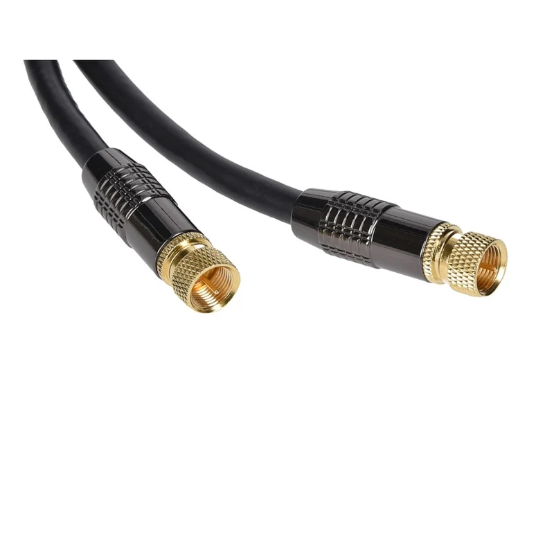 TP SAT-Kabel in schwarz, gerade 10m