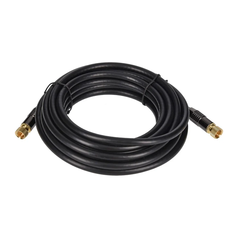 TP SAT-Kabel in schwarz, gerade 5m