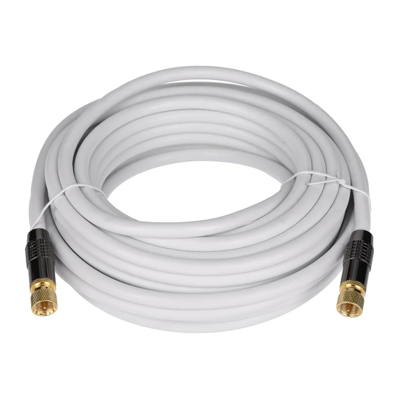 TP SAT-Kabel in weiß, gerade 10m