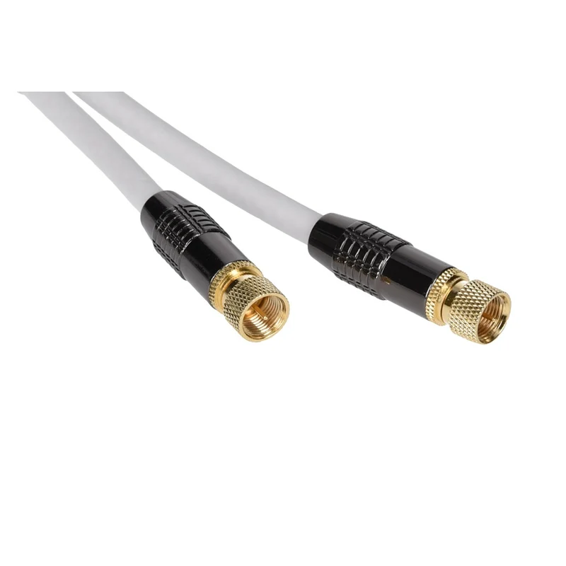TP SAT-Kabel in weiß, gerade 10m