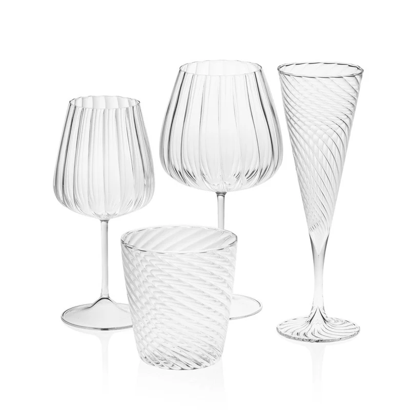 Casarialto Millerighe Flute Glasses - Set of 6