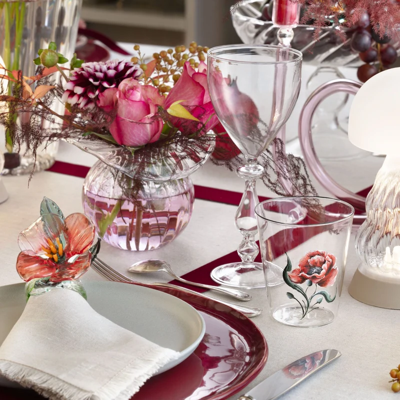 Casarialto Jardin Fleuri Napkin Rings - Set of 6