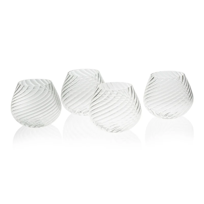 Casarialto Millerighe Round Water Glasses - Set of 4