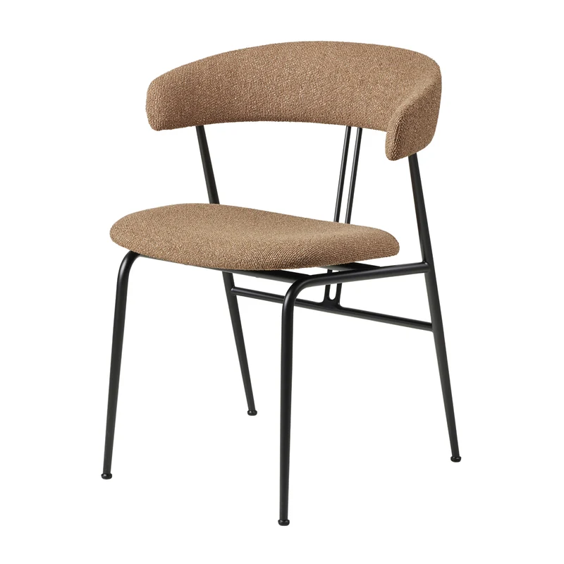 Gubi Violin Dining Chair Fully Upholstered