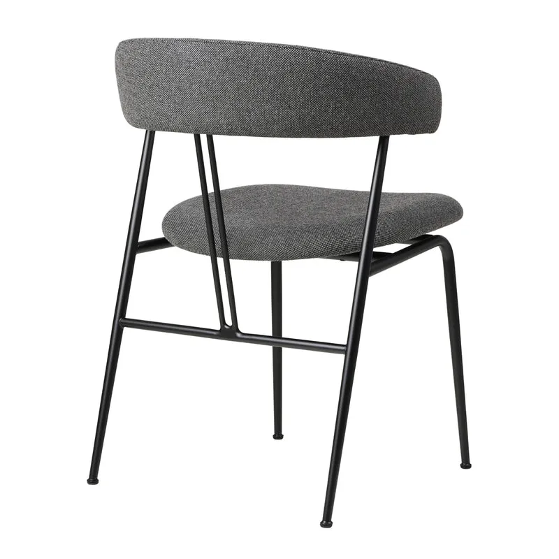 Gubi Violin Dining Chair Fully Upholstered