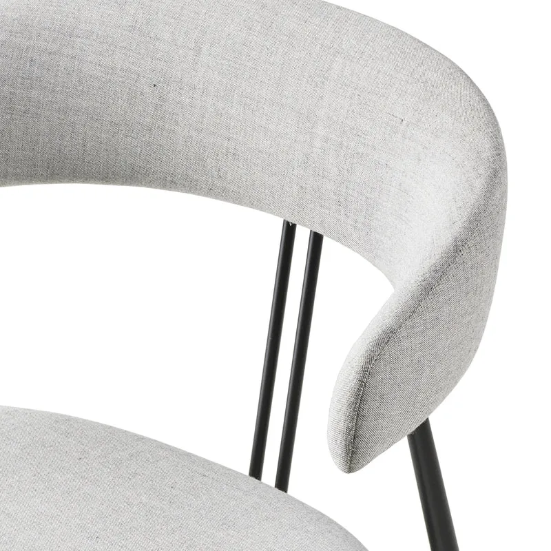 Gubi Violin Dining Chair Fully Upholstered