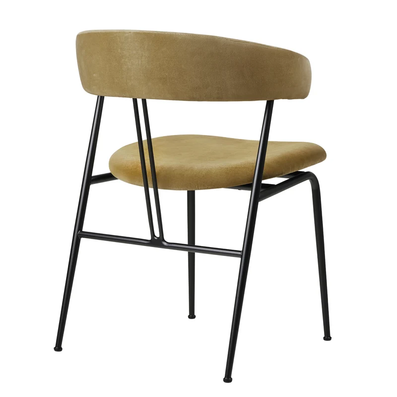 Gubi Violin Dining Chair Fully Upholstered