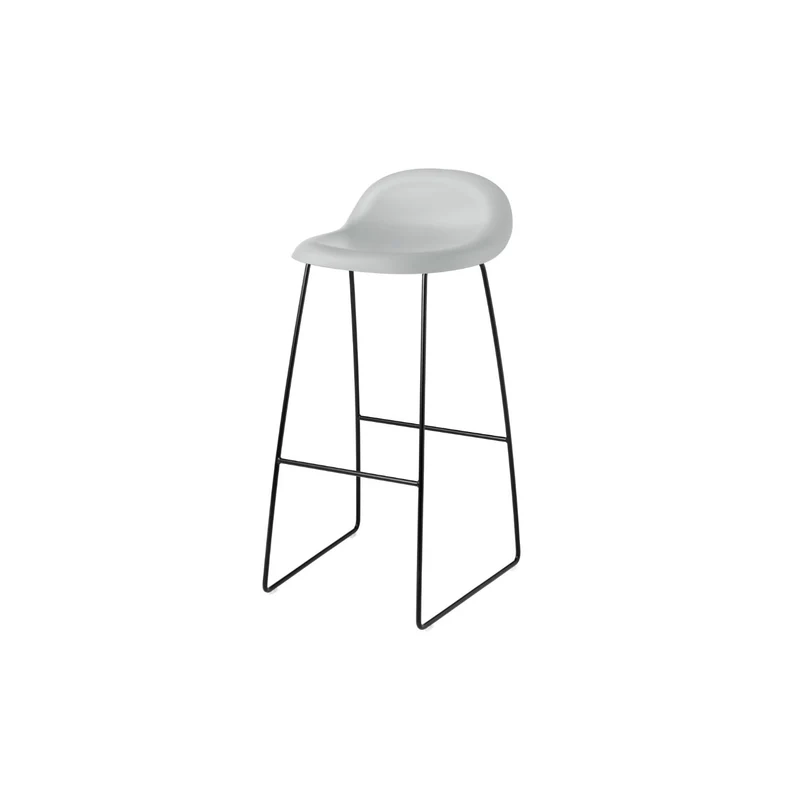 Gubi 3D Bar Stool Un-Upholstered