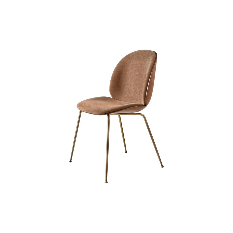 Gubi Beetle Dining Chair 3D Veneer - Front Upholstered