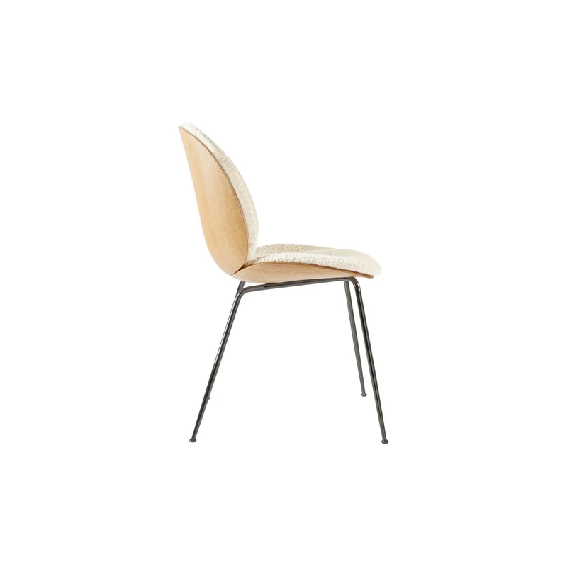 Gubi Beetle Dining Chair 3D Veneer - Front Upholstered