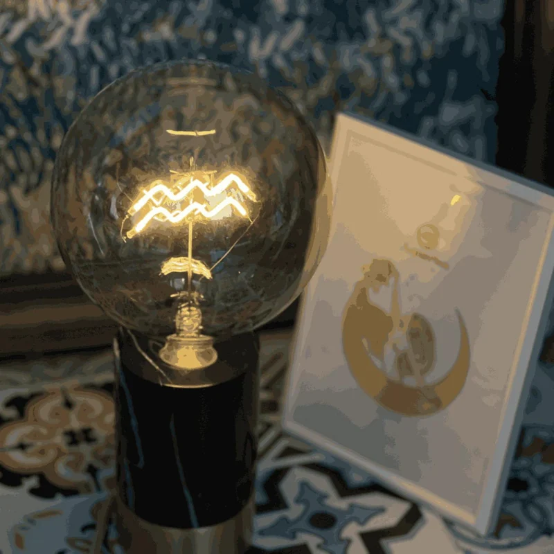 MITB by Elements Lighting Zodiac Aquarius E27 Bulb
