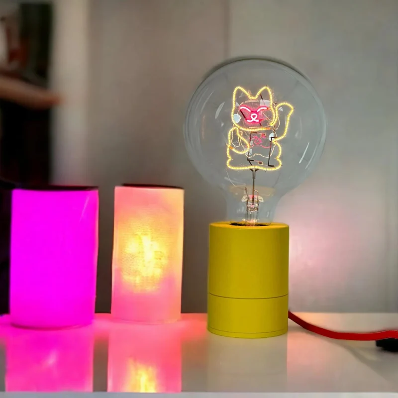 MITB by Elements Lighting Lucky Cat E27 Bulb