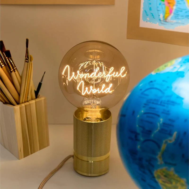 MITB by Elements Lighting Wonderful World E27 Bulb