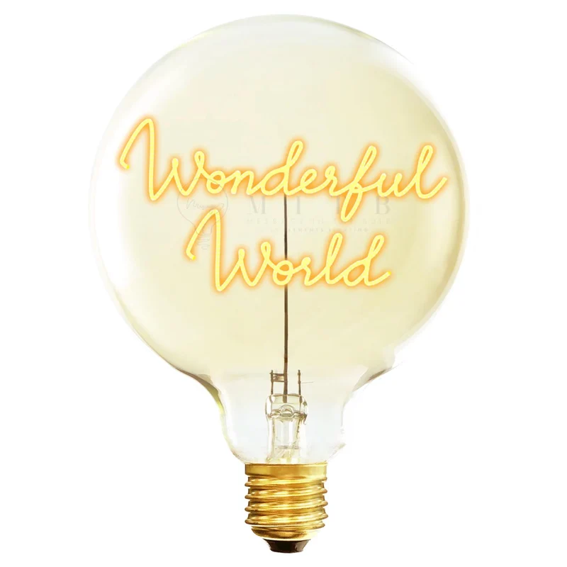 MITB by Elements Lighting Wonderful World E27 Bulb