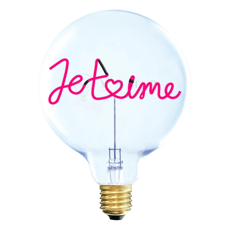MITB by Elements Lighting Je t'aime E27 Bulb