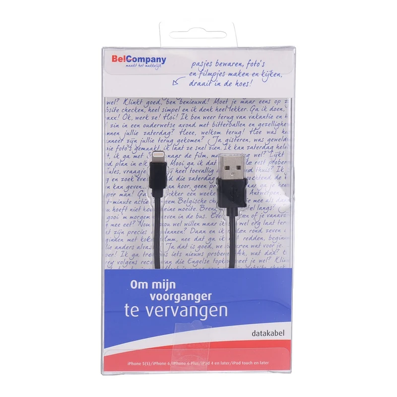 BelCompany USB-Datenkabel für iPhone 5/6/7 iPad