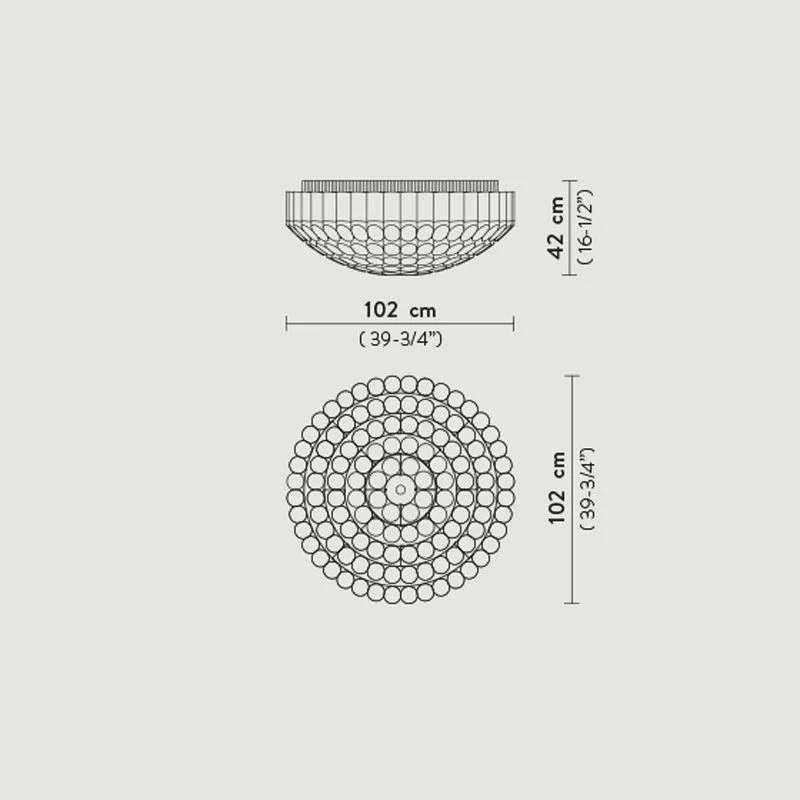 Slamp Odeon Ceiling Lamp
