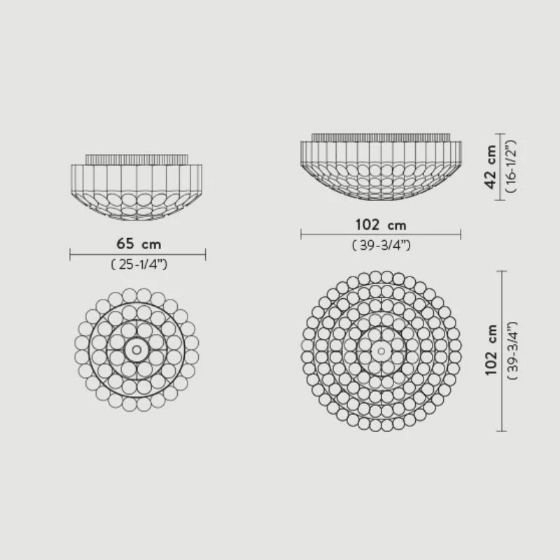Slamp Odeon Ceiling Lamp