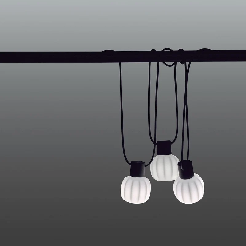 Martinelli Luce Kiki Chain of Outdoor Lamps