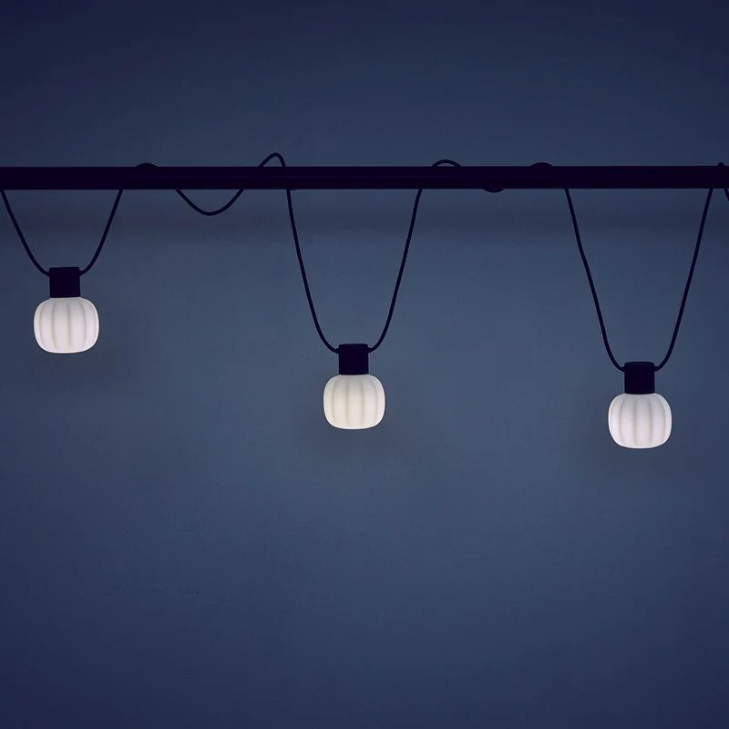 Martinelli Luce Kiki Chain of Outdoor Lamps