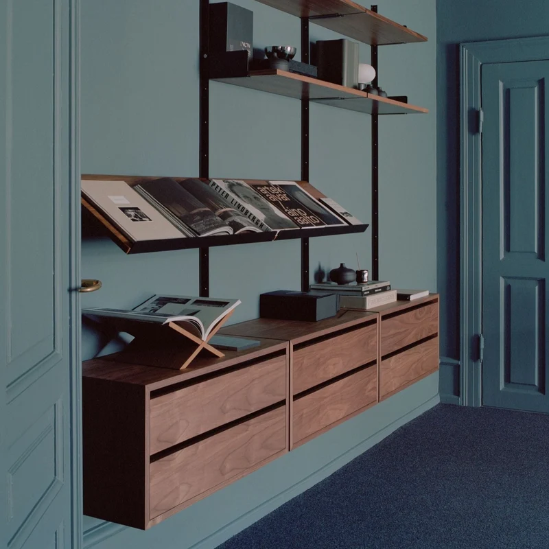 New Works Cabinet Low with Drawers