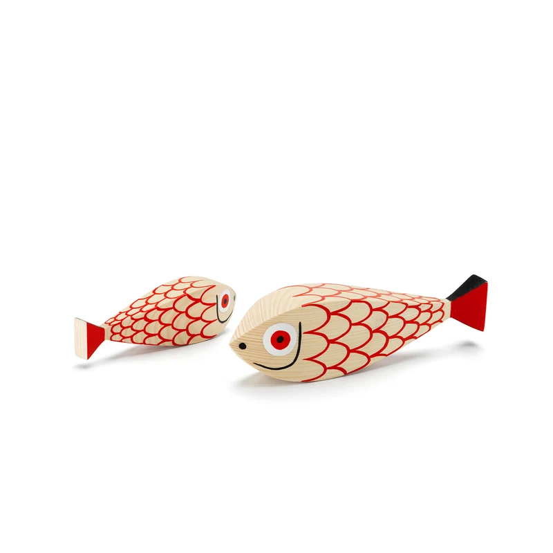 Vitra Wooden Dolls Mother Fish & Child