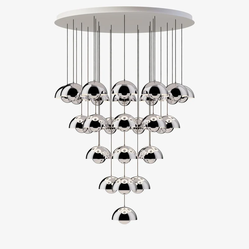 &Tradition Flowerpot VP1 Chandelier