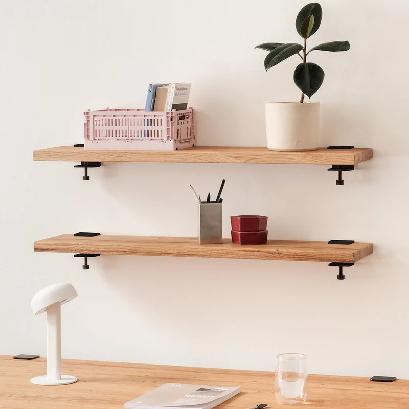 Tiptoe Bracket Wall Shelf