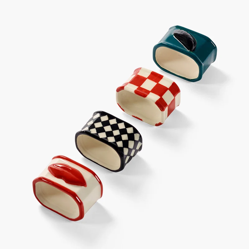 Serax Les Objets Mouleversants Napkin Ring - Set of 4