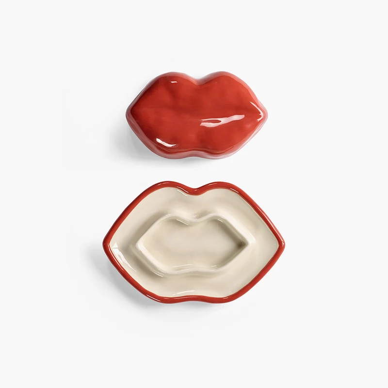 Serax Les Objets Mouleversants Lips Dish with Lid