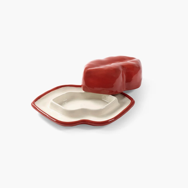Serax Les Objets Mouleversants Lips Dish with Lid