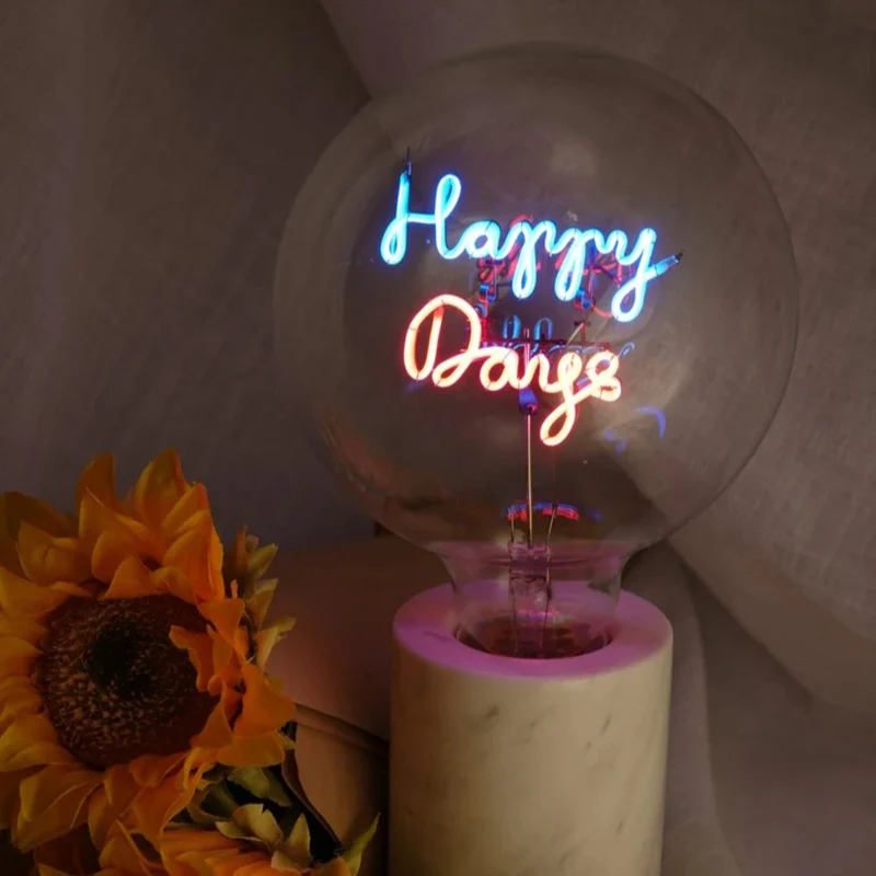 MITB by Elements Lighting Happy Days E27 Bulb