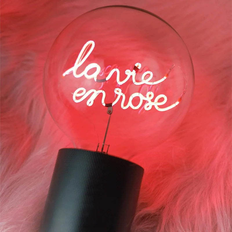 MITB by Elements Lighting La vie en rose E27 Bulb